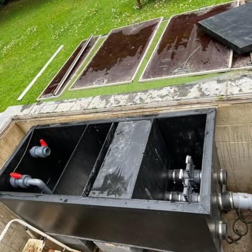Puits de pompage -  filtration étang naturel/ filtration pis, Tuin en Terras, Vijver-toebehoren, Zo goed als nieuw, Vijverfilter
