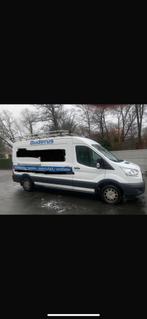 Ford Transit L3H2 (2017), Auto's, Euro 6, Wit, Bedrijf, Grijs