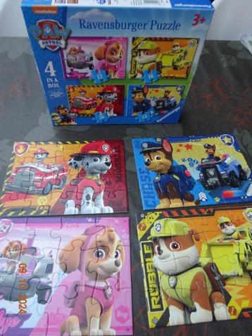 Ravensburger Puzzel Paw Patrol Puppies - 12+16+20+24 stukjes beschikbaar voor biedingen