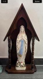 Antieke porseleinen maria beeld, Antiek en Kunst, Ophalen