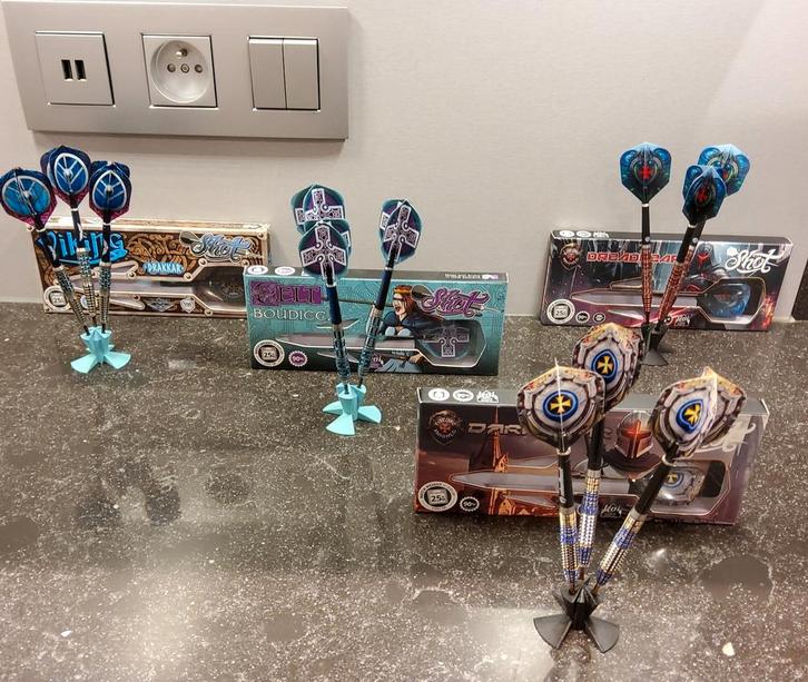 Shot dartpijlen in 25gr, Sports & Fitness, Fléchettes, Comme neuf, Fléchettes, Enlèvement