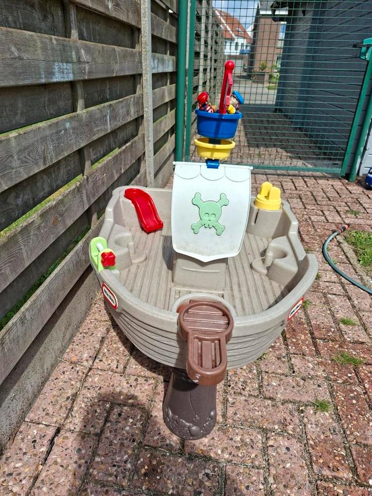 Watertafel piratenboot, Kinderen en Baby's, Speelgoed | Buiten | Zandbakken, Gebruikt, Ophalen