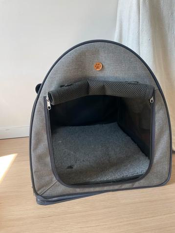 Zachte en opvouwbare transportkoffer voor honden en katten beschikbaar voor biedingen