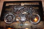 Originele Harley-Davidson reliëf  plaat , blik 2013 , 30x40, Enlèvement ou Envoi, Comme neuf, Motos