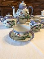 Theeservies van Chinees porselein, Ophalen