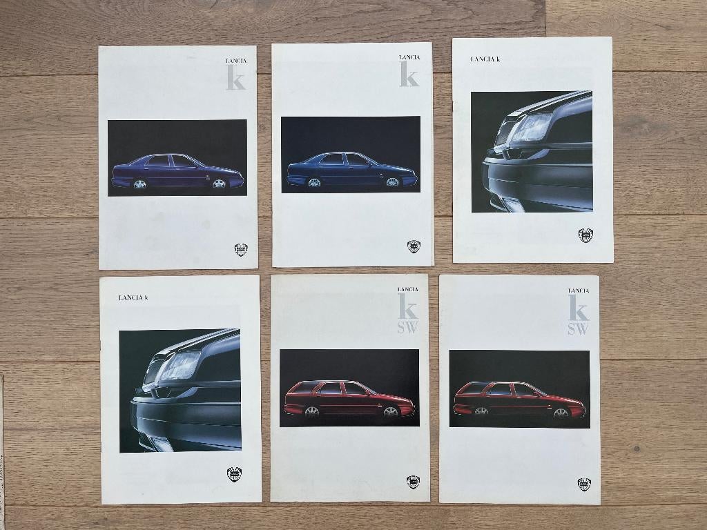 FLYERS LANCIA KAPPA - LANICIA K, Livres, Autos | Brochures & Magazines, Enlèvement ou Envoi