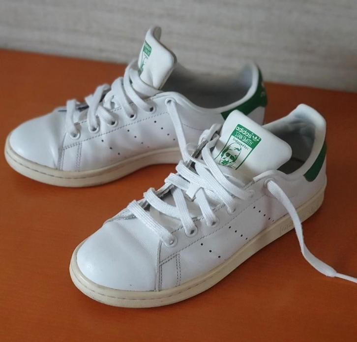 Adidas Stan Smith – maat 37 – wit/groen – heel goede staat, Kleding | Dames, Schoenen, Gedragen, Sneakers, Wit, Ophalen