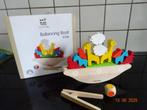 PlanToys Houten Balanceerboot (5136)*NIEUWSTAAT*VOLLEDIG*, Ophalen of Verzenden, Zo goed als nieuw
