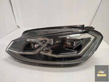 VW Golf VII Lift R Zwart Full Led Matrix linkerlamp beschikbaar voor biedingen