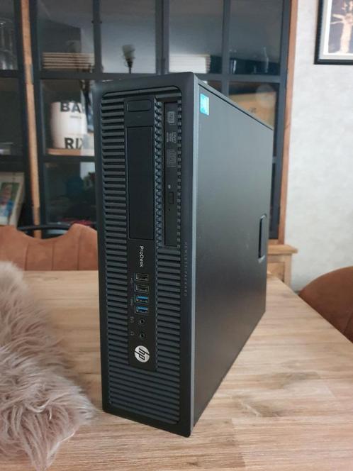 Hp prodesk G1 600sff i5/4570/8gb/1tb/win10, Computers en Software, Computerbehuizingen, Zo goed als nieuw, Ophalen