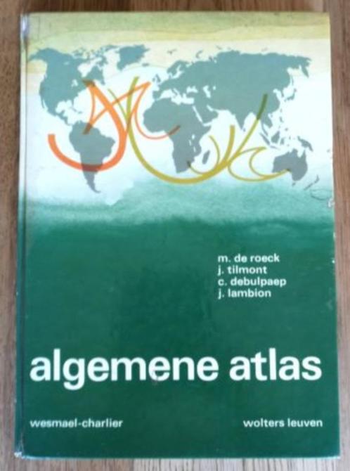 ALGEMENE ATLAS, Livres, Atlas & Cartes géographiques, Utilisé, Autres atlas, Monde, 1800 à 2000, Enlèvement ou Envoi
