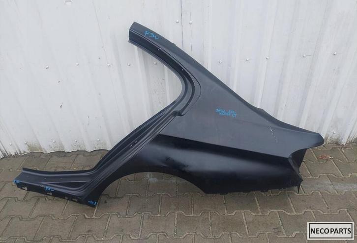 BMW 3 SERIE F30 SEDAN SCHERM ACHTERSCHERM ZIJSCHERM SNIJDEEL, Auto-onderdelen, Carrosserie, Achterklep, BMW, Achter, Gebruikt