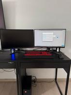 MSI Gaming PC + 2 Schermen + Bureau, Computers en Software, 2 tot 3 Ghz, Ophalen of Verzenden, Zo goed als nieuw, 2 TB