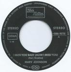 Marv Johnson ‎– I Miss You Baby (How I Miss You) north. soul, Comme neuf, 7 pouces, R&B et Soul, Enlèvement ou Envoi