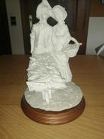 Figurine A. Belcari - Couple - Porcelaine italienne, Antiquités & Art, Enlèvement ou Envoi