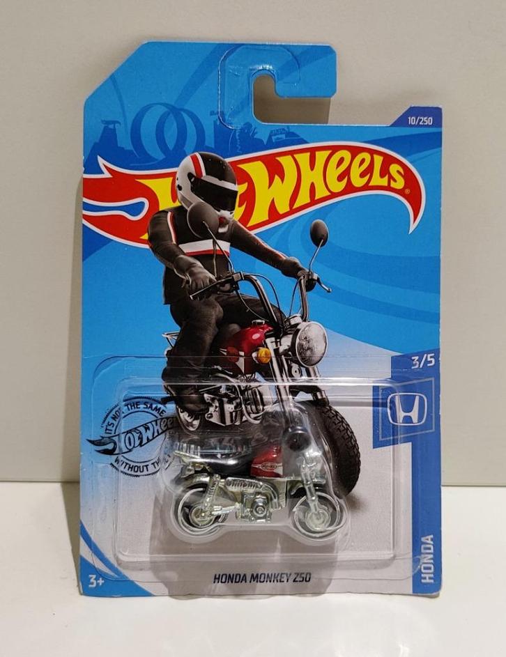 Hot Wheels Honda Monkey Z50 Candy Red (2018) Zeldzaam!, Hobby en Vrije tijd, Modelauto's | Overige schalen, Ophalen of Verzenden