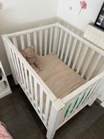 Babypark (box) met bijhorend Koeka kleed, Ophalen, Gebruikt, Rechthoekig, In hoogte verstelbaar