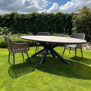 Ovale Eettafel - Nieuw - Thuisbezorgd beschikbaar voor biedingen