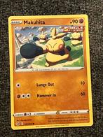 POKEMON - Makuhita - 142/164, Hobby en Vrije tijd, Verzamelkaartspellen | Pokémon, Ophalen of Verzenden, Losse kaart, Zo goed als nieuw