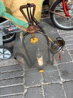 Mooie vintage glazen luster, Ophalen