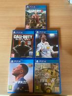 PS4 games bundel Far Cry 4, COD Black Ops III, FIFA 17/18/22, Ophalen, Gebruikt
