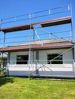 Echafaudage LAYHER à vendre en acier galvanisé (matériel pro, Doe-het-zelf en Bouw, Steigers, Ophalen, Zo goed als nieuw, Gevelsteiger