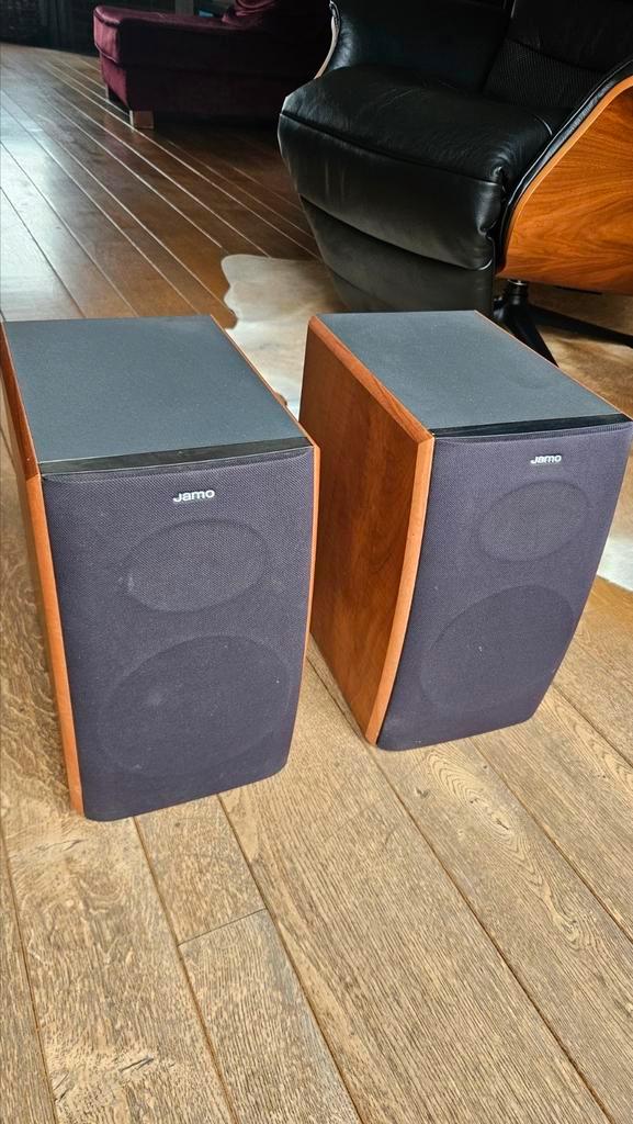 JAMO D430 (1 en panne) enceinte bibliothèque, Audio, Tv en Foto, Luidsprekerboxen, Gebruikt, Jamo, Ophalen