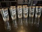 9 antieke Stella Artois bierglazen, Glas of Glazen, Stella Artois, Zo goed als nieuw