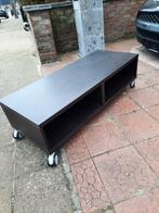 meuble tv sur roulettes 120x50x30, Maison & Meubles, Teck, 25 à 50 cm, Moins de 100 cm, 100 à 150 cm