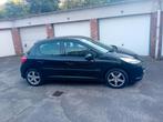 Peugeot 207 1.4 benzine, Auto's, Zwart, Zwart, 5 zetels, 5 deurs
