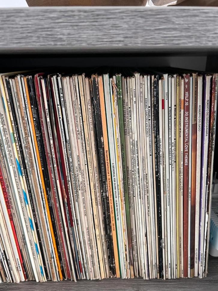 350 Vinyl LP's met GRATIS KAST!!, Cd's en Dvd's, Vinyl | Klassiek, Zo goed als nieuw, Ophalen