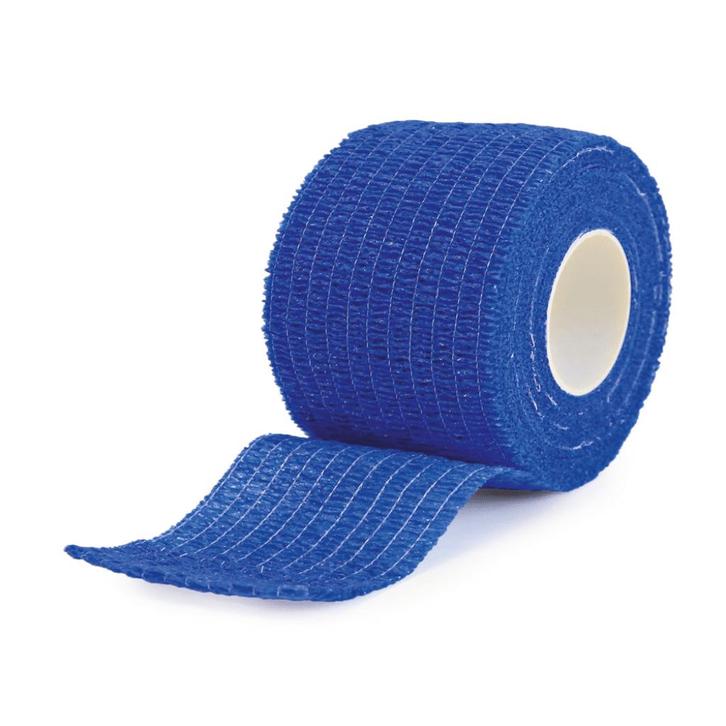 Zelfklevend snelverband blauw 5 cm, Verzamelen, Militaria | Algemeen, Overige soorten, Overige typen, Ophalen of Verzenden