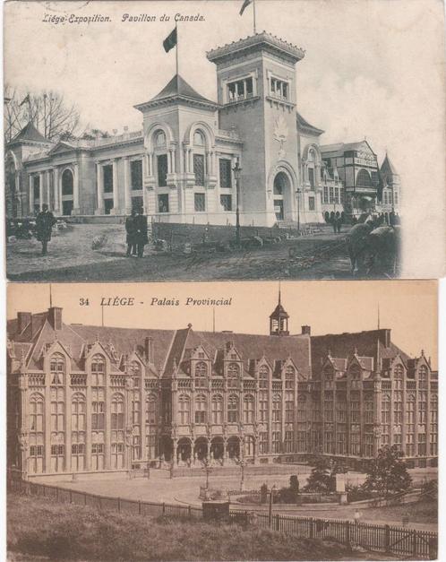 10 oude postkaarten van Luik - lot 8, Verzamelen, Postkaarten | België, Luik, Ophalen of Verzenden