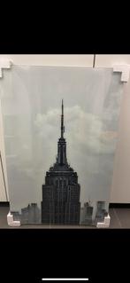 Glazenschilderij empire state building, Antiek en Kunst, Kunst | Schilderijen | Modern, Ophalen of Verzenden