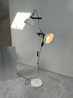 Vintage metalen staanlamp, Ophalen, Gebruikt
