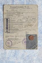 Paspoort 1914 Identiteitskaart Gorsem Nieuwerkerken Truiden, Verzamelen, Verzenden, Overige typen