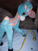 Oude Bambi  stro blijft mooi rechtop  staan zachte pluche, Ophalen