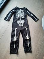 Carnaval - verkleedkledij - skelet - maat 110 - 5 jaar, Kinderen en Baby's, Carnavalskleding en Verkleedspullen, Ophalen, Gebruikt