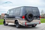 Ford E150 Econoline Kampeerwagen 4.6 V8 / LPG / TREKHAAK, Auto's, Automaat, 4 zetels, Blauw, Elektrische ramen