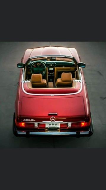 Mercedes SL380 Cabriolet 1985 type 107 Hobby Project! beschikbaar voor biedingen