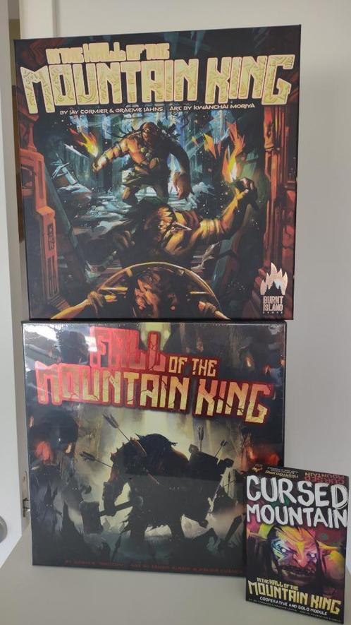 Mountain King bundel, Hobby en Vrije tijd, Gezelschapsspellen | Bordspellen, Zo goed als nieuw, Ophalen of Verzenden