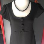 zwart kleed met grote knopen maat M, Kleding | Dames, Jurken, C&A, Maat 38/40 (M), Ophalen of Verzenden, Zo goed als nieuw