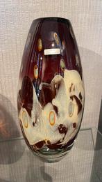 Grand vase cristal Louis Leloup (ex Val St Lambert) 36 cm, Antiquités & Art