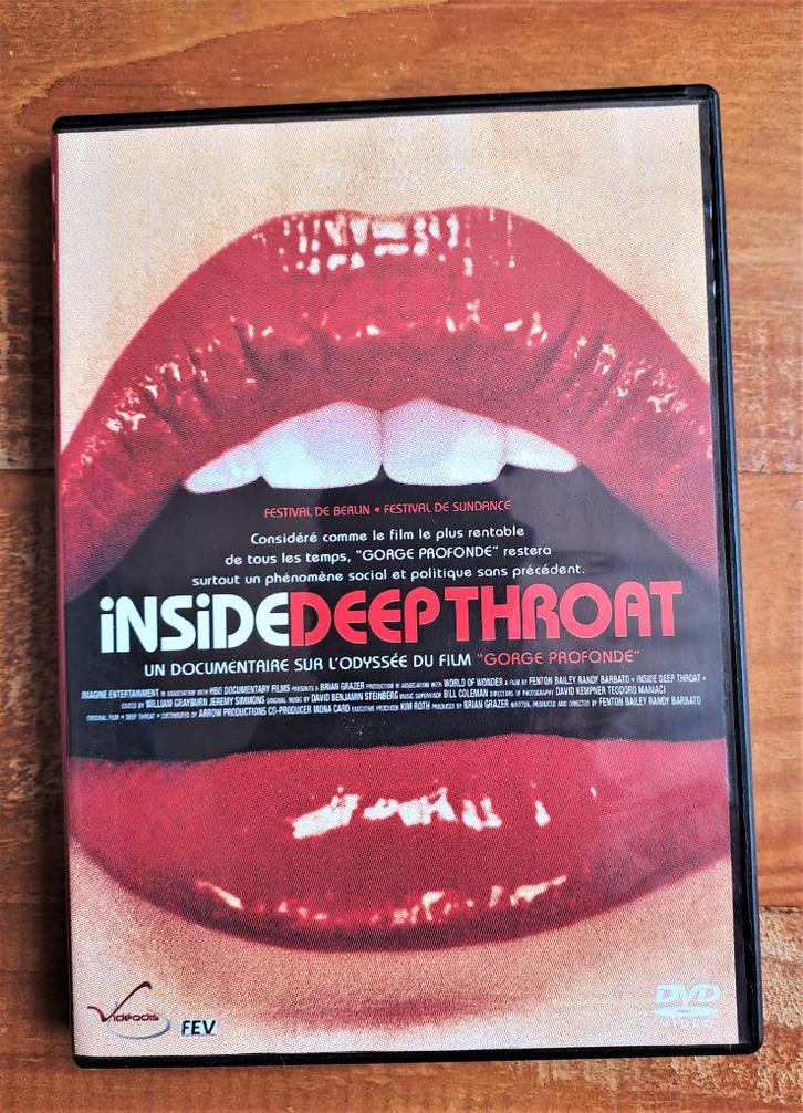 Inside Deep Throat - Fenton Bailey - Larry Flynt, Cd's en Dvd's, Dvd's | Documentaire en Educatief, Gebruikt, Overige typen, Ophalen of Verzenden