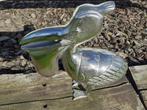 PRACHTIGE PELIKAAN VAN GEGOTEN ALUMINIUM, Ophalen, Nieuw