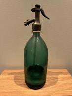 Azuurblauw Sodafles, Antiek en Kunst, Ophalen