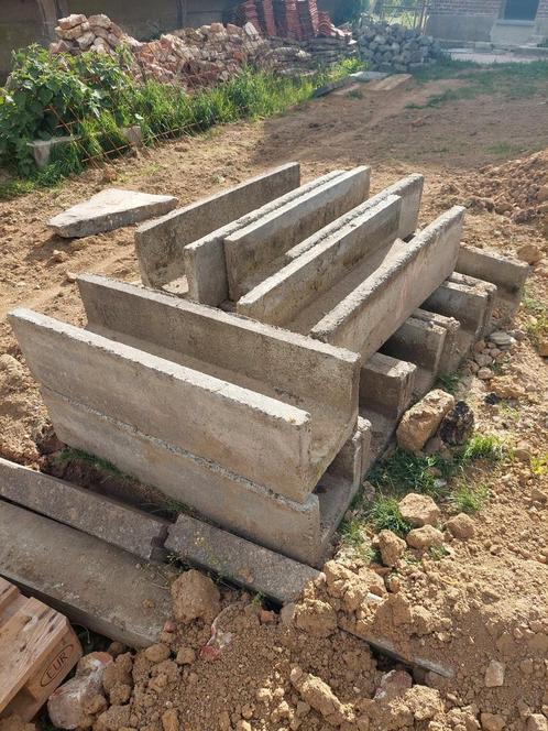 Beton goten met roosters / aquadrain, Doe-het-zelf en Bouw, Buizen en Afvoer, Ophalen
