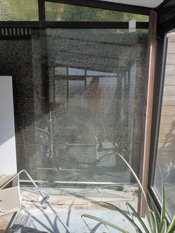 Glazen douchewand inloopdouche 120x200, Enlèvement, Comme neuf, Verre, Douche