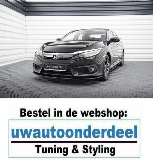 Maxton Design Spoiler Splitter Lip Honda Civic MK10, Auto diversen, Tuning en Styling, Verzenden