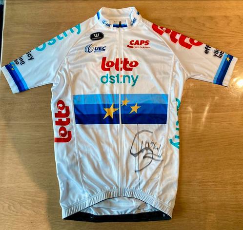 Gesigneerd shirt - Alec Segaert -Europeeskampioen tijdrijden, Vélos & Vélomoteurs, Accessoires vélo | Vêtements de cyclisme, Comme neuf